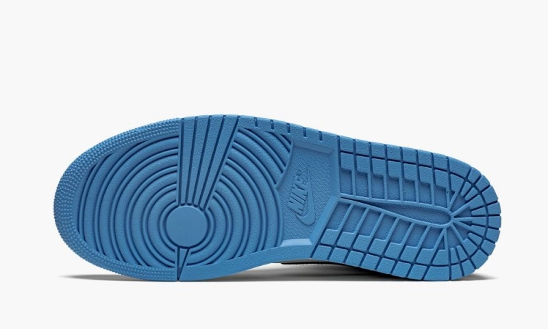 Nike Air Jordan 1 Mid 'Black / White / University Blue' Naisten Kengät Valkoinen Mustat Sininen | 632HQRIOX