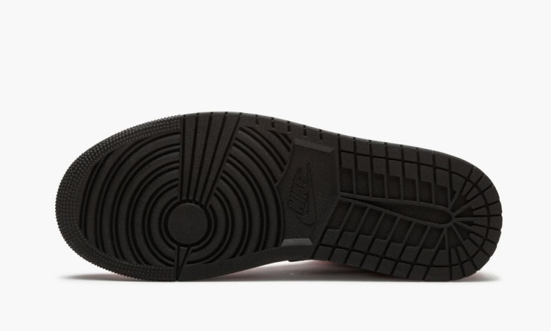 Nike Air Jordan 1 Mid 'Chicago Black Varvas' Miesten Kengät Punainen Mustat | 147AYNTCH