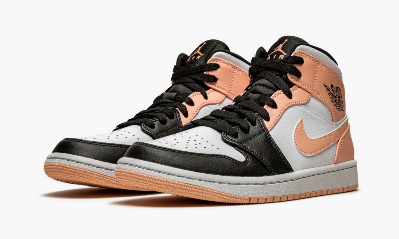 Nike Air Jordan 1 Mid 'Crimson Tint' Miesten Kengät Punainen Valkoinen Mustat | 196UNTDXJ