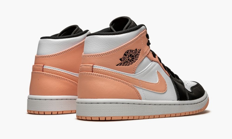 Nike Air Jordan 1 Mid 'Crimson Tint' Miesten Kengät Punainen Valkoinen Mustat | 196UNTDXJ