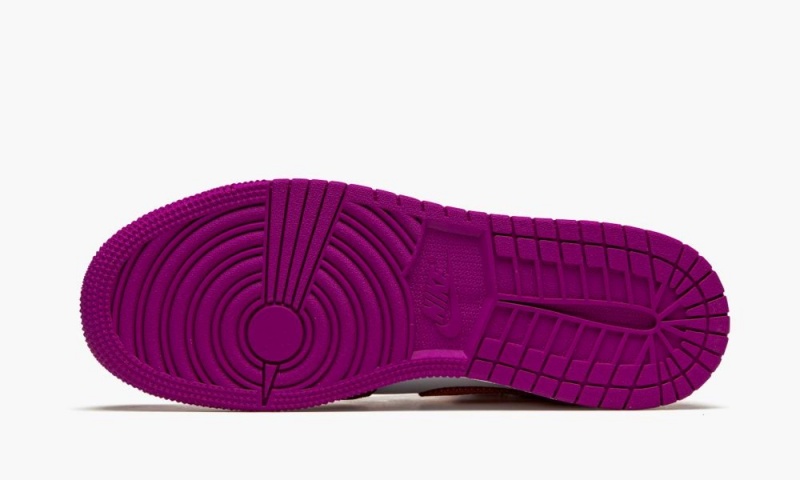 Nike Air Jordan 1 Mid DOD 'Day of the Dead' Lasten Kengät Violetit Valkoinen Kultaiset | 163BZEWMR
