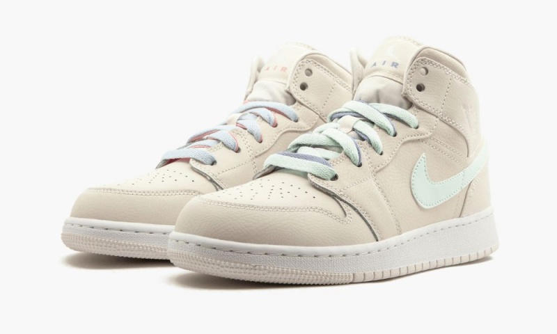 Nike Air Jordan 1 Mid GG 'Phantom' Lasten Kengät Violetit | 984YSUNMJ