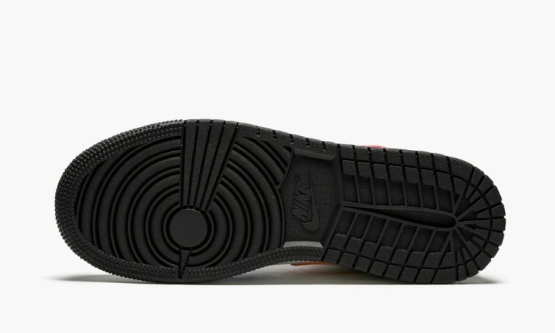 Nike Air Jordan 1 Mid (GS) 'Multicolor' Lasten Kengät Valkoinen Punainen Mustat | 258CMKRZW