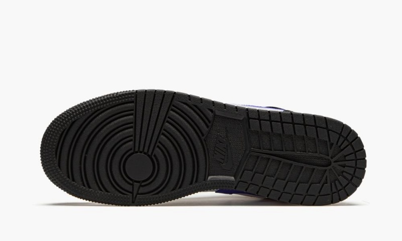 Nike Air Jordan 1 Mid GS 'Racer Blue' Lasten Kengät Mustat Sininen Valkoinen | 739RBKDAL