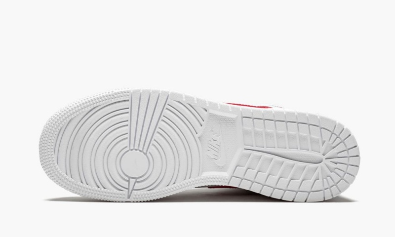 Nike Air Jordan 1 Mid (GS) 'Topaz Mist' Lasten Kengät Valkoinen Punainen | 983OSWVTX