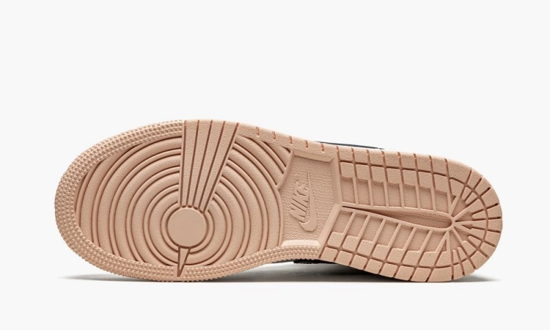 Nike Air Jordan 1 Mid GS 'White / Arctic Orange' Lasten Kengät Valkoinen Tummanharmaat Oranssi | 250GELIOC