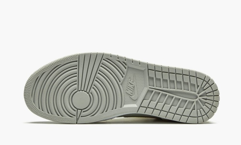 Nike Air Jordan 1 Mid 'Grey Fog / Lemon Wash' Miesten Kengät Sitruuna Pesu Valkoinen | 523RLGNKE