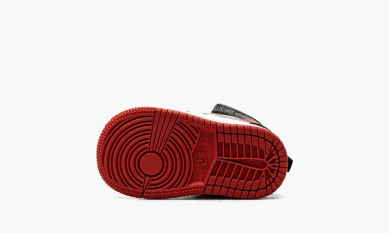 Nike Air Jordan 1 Mid 'Gym Red Black White' Lasten Kengät Valkoinen Punainen Mustat | 953JHRACP