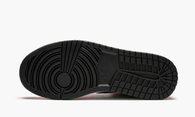 Nike Air Jordan 1 Mid 'Infrared 23' Miesten Kengät Mustat Valkoinen Punainen | 597LVIOGS