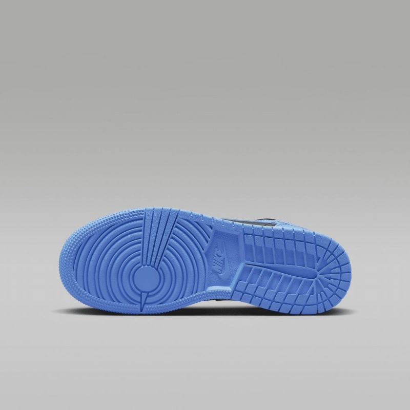 Nike Air Jordan 1 Mid Lasten Kengät Sininen Mustat | 763XPFMNS