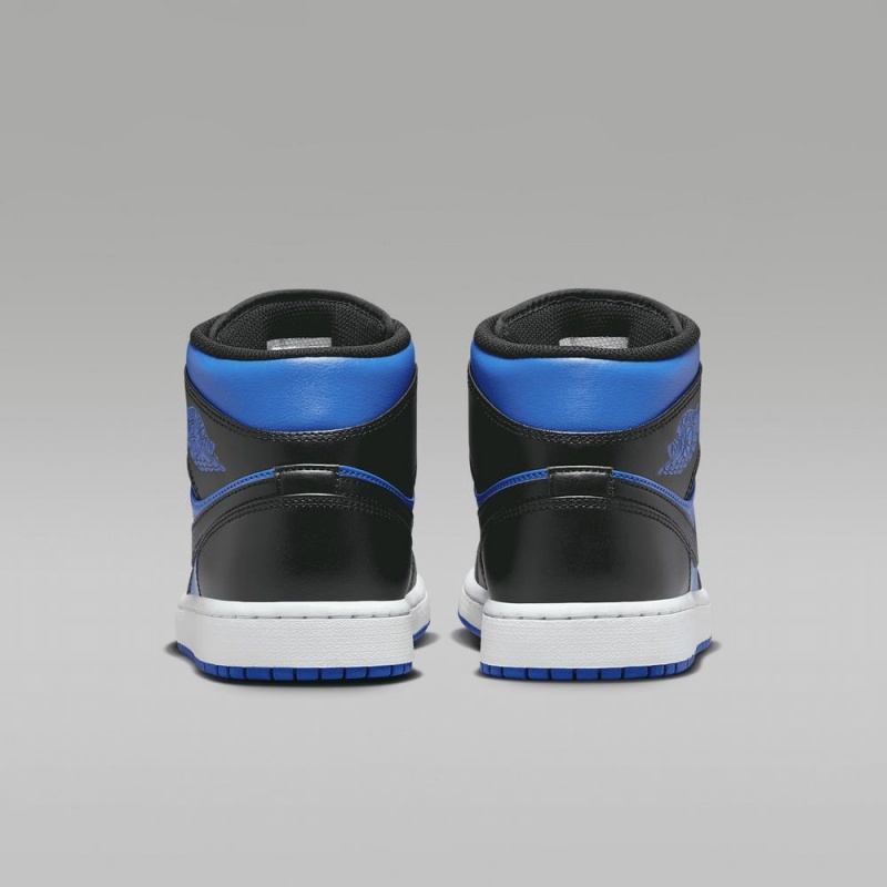 Nike Air Jordan 1 Mid Miesten Kengät Sininen Mustat | 958IGKVWS