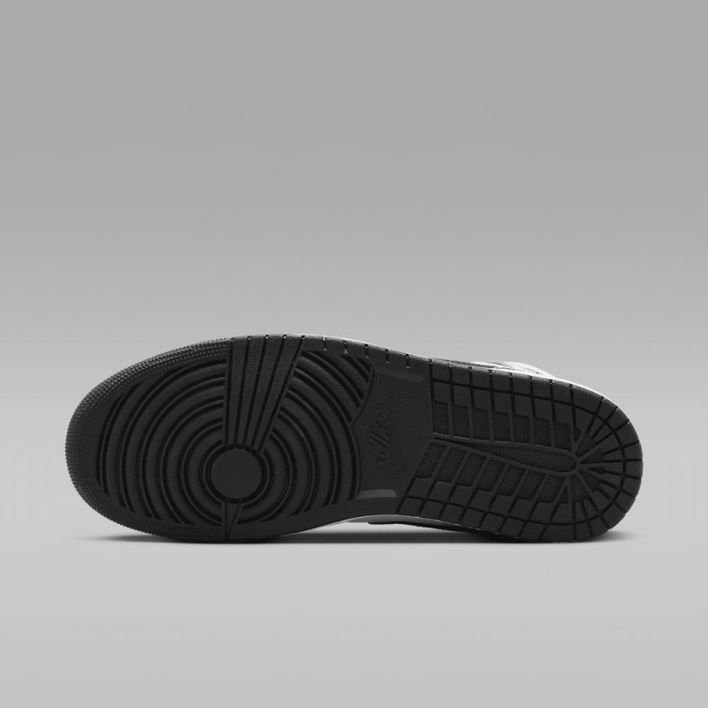 Nike Air Jordan 1 Mid Miesten Kengät Valkoinen Mustat | 614UHBWND