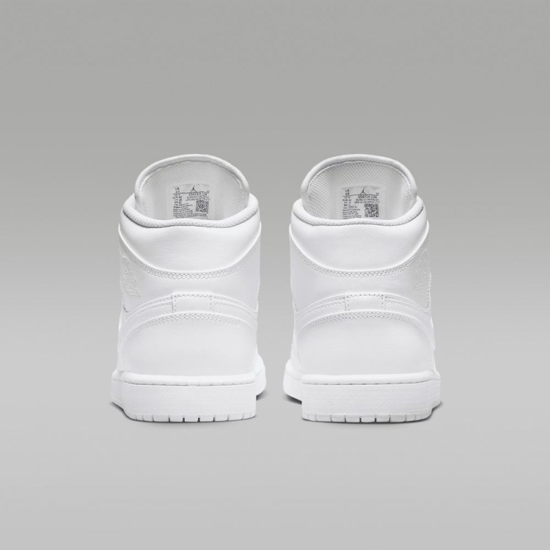 Nike Air Jordan 1 Mid Miesten Kengät Valkoinen | 134JMEWDH