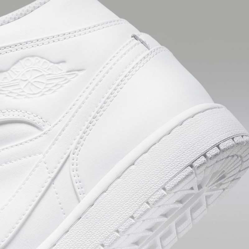 Nike Air Jordan 1 Mid Miesten Kengät Valkoinen | 134JMEWDH