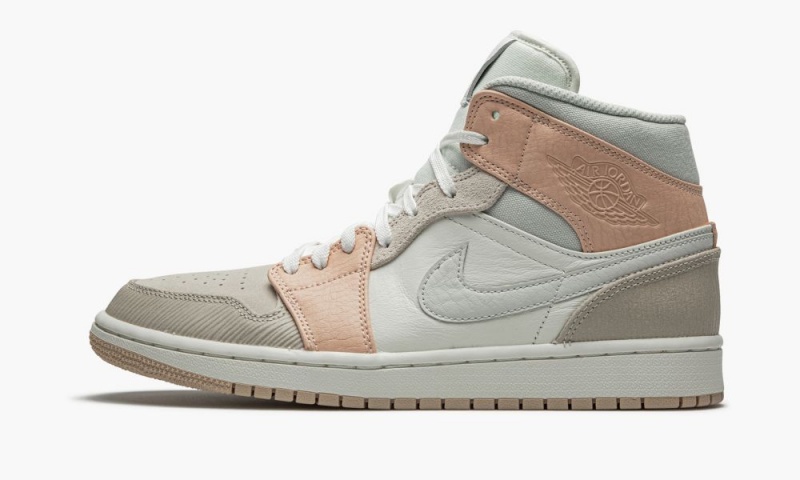 Nike Air Jordan 1 Mid 'Milan' Miesten Kengät Vaaleanbeige Pinkki | 716CZQHAT