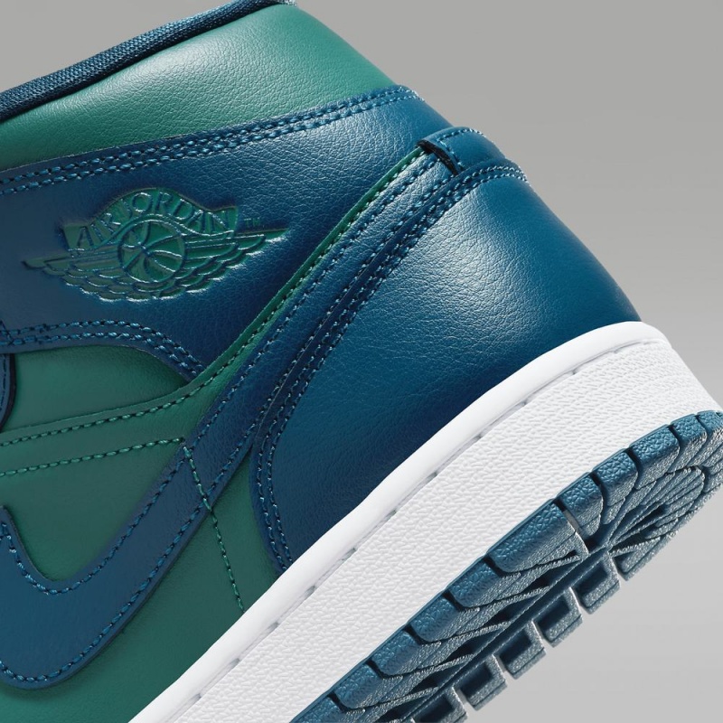 Nike Air Jordan 1 Mid Naisten Kengät Sininen | 352DUNMLR