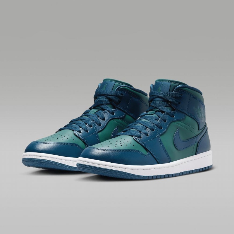 Nike Air Jordan 1 Mid Naisten Kengät Sininen | 352DUNMLR