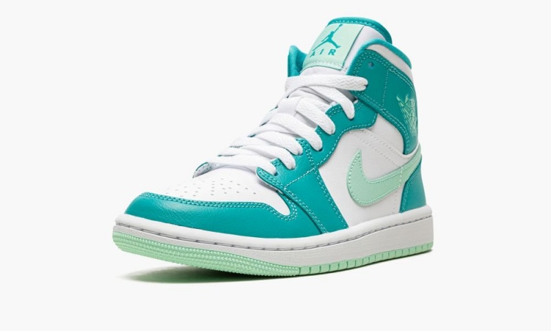 Nike Air Jordan 1 Mid Naisten Kengät Turkoosi Minttu Valkoinen | 678MQBRFX