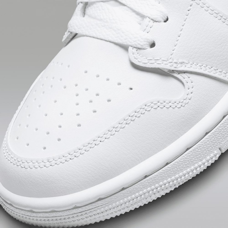 Nike Air Jordan 1 Mid Naisten Kengät Valkoinen | 061MOARTX