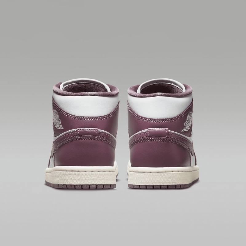 Nike Air Jordan 1 Mid Naisten Kengät Violetit Valkoinen | 436JIMQKP