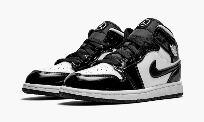 Nike Air Jordan 1 Mid PS 'All Star 2021' Lasten Kengät Mustat Valkoinen | 429UQMVSE