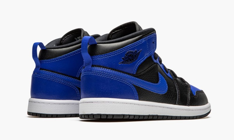 Nike Air Jordan 1 Mid PS 'Hyper Royal / Black' Lasten Kengät Mustat Kuninkaallinen Sininen Valkoinen | 784QRSVPW