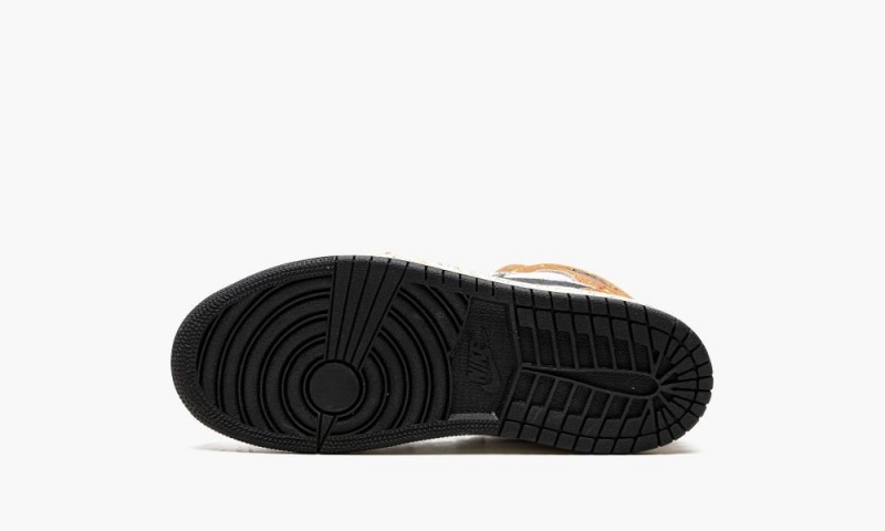 Nike Air Jordan 1 Mid PS Lasten Kengät Mustat Punainen | 239JGYPOX