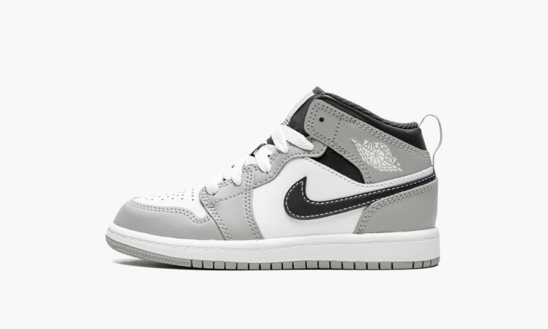 Nike Air Jordan 1 Mid PS \'Light Smoke Grey\' Lasten Kengät Harmaat | 308ZDPGNK