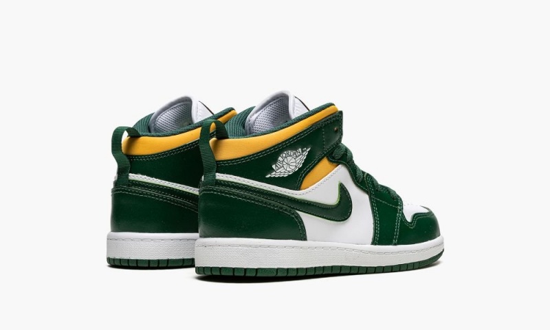 Nike Air Jordan 1 Mid PS 'Sonics' Lasten Kengät Vihreä Valkoinen | 670TJFWRL