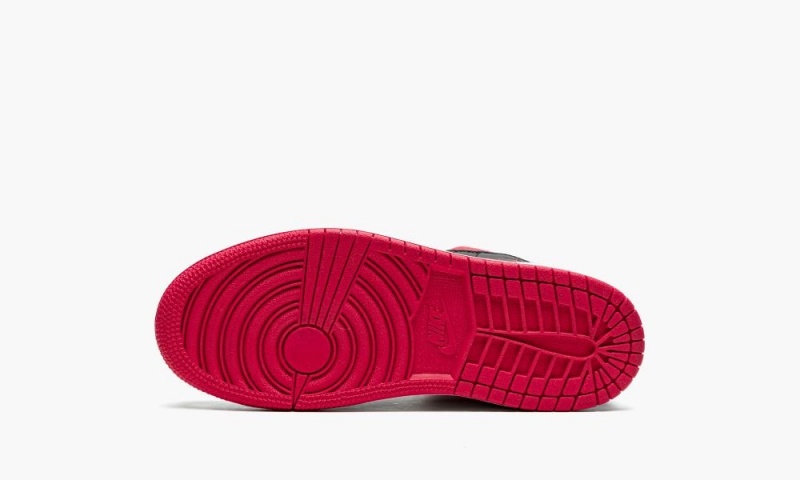Nike Air Jordan 1 Mid PS 'White / Very Berry' Lasten Kengät Mustat Valkoinen Punainen | 269UGSJWY