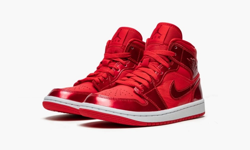 Nike Air Jordan 1 Mid 'Pomegranate' Naisten Kengät Punainen Viininpunainen | 652NPDWUL