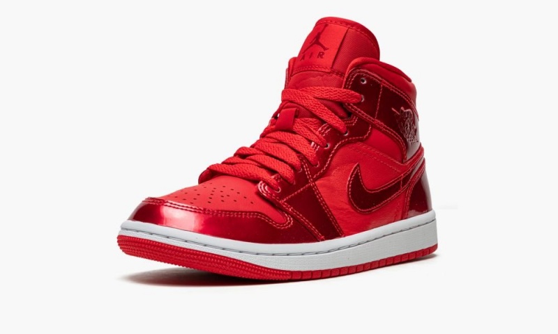 Nike Air Jordan 1 Mid 'Pomegranate' Naisten Kengät Punainen Viininpunainen | 652NPDWUL