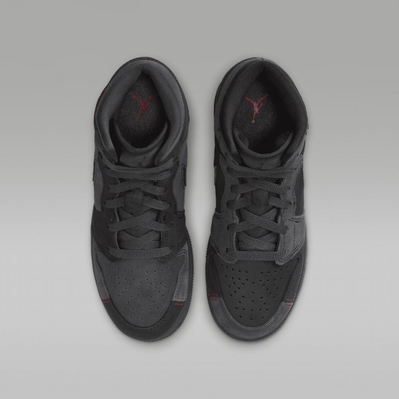 Nike Air Jordan 1 Mid SE Craft Lasten Kengät Tummanharmaat | 546KERJCW