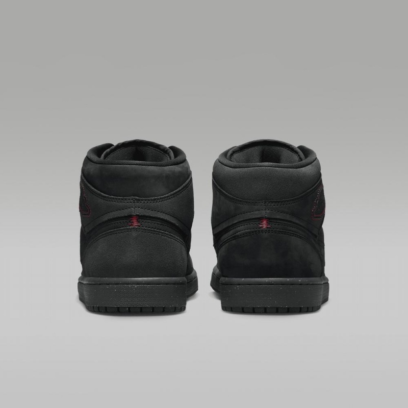 Nike Air Jordan 1 Mid SE Craft Naisten Kengät Tummanharmaat Punainen Mustat | 617VIOLCW