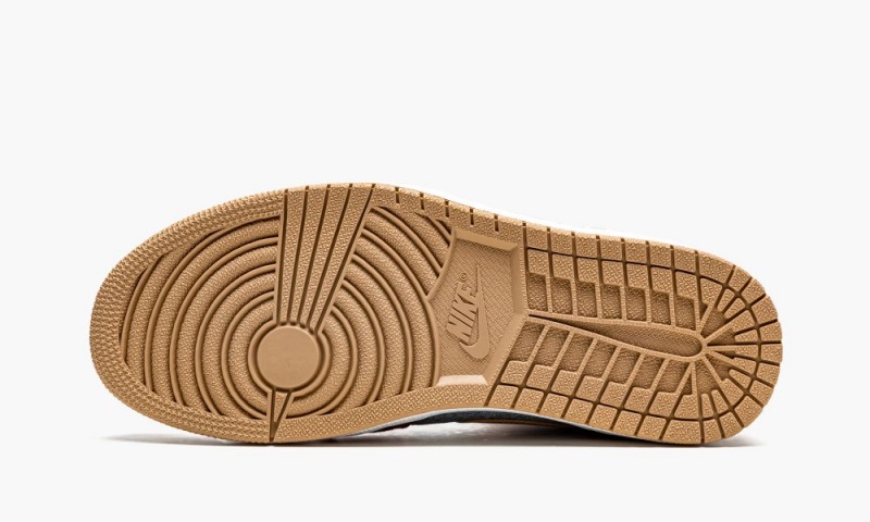 Nike Air Jordan 1 Mid SE 'Denim Red Mokka' Miesten Kengät Punainen Valkoinen | 470CJSBZF