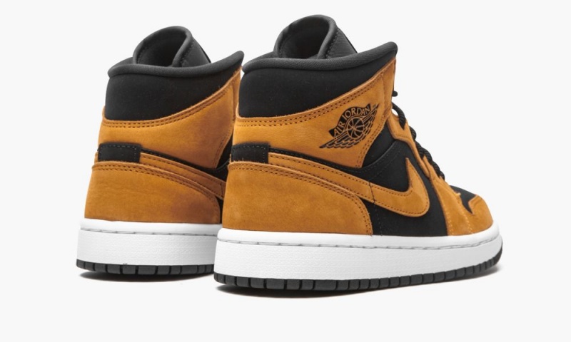Nike Air Jordan 1 Mid SE 'Desert Ochre' Naisten Kengät Mustat Ruskea | 594TMECDL