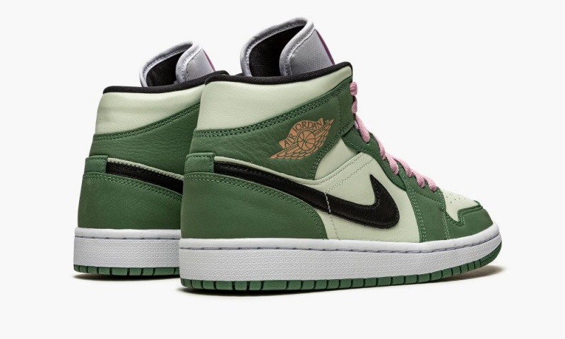 Nike Air Jordan 1 Mid SE 'Dutch Green' Naisten Kengät Vihreä Mustat Vihreä | 638LUFVPM