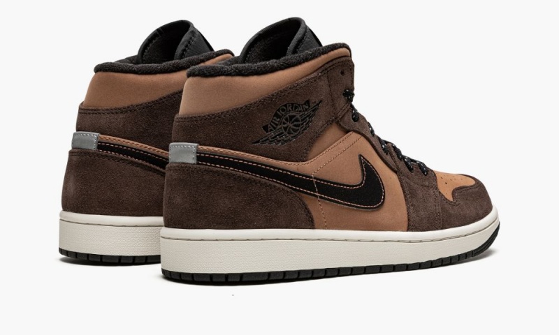 Nike Air Jordan 1 Mid SE 'Earth Tone' Miesten Kengät Tummansuklaa Punainen | 179YIUVFG