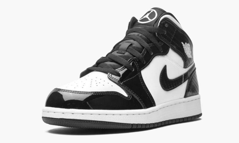 Nike Air Jordan 1 Mid SE GS 'All-Star Weekend 2021' Lasten Kengät Mustat Valkoinen | 169XYPFET