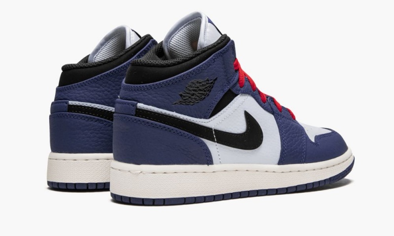 Nike Air Jordan 1 Mid SE (GS) 'Deep Royal' Lasten Kengät Syvä Kuninkaallinen Sininen Mustat | 218URGTHX