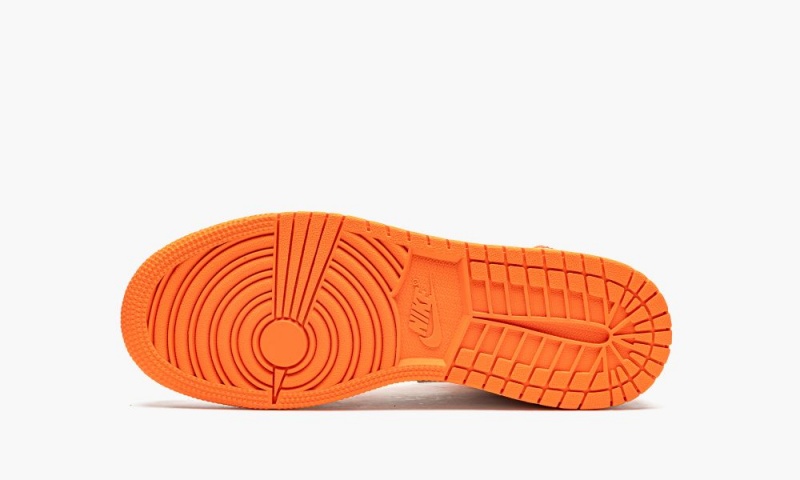 Nike Air Jordan 1 Mid SE GS 'Electro Orange' Lasten Kengät Oranssi Mustat Valkoinen | 423BYUQSP