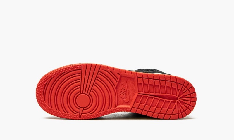 Nike Air Jordan 1 Mid SE GS 'Siempre Familia' Lasten Kengät Mustat Punainen | 125TKHCBD