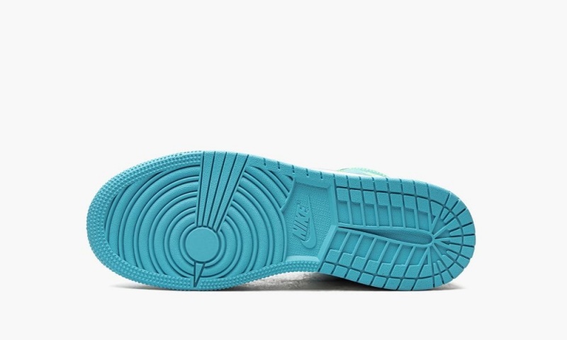 Nike Air Jordan 1 Mid SE GS 'Sprite Blue' Lasten Kengät Valkoinen Sininen | 390VUOBWK