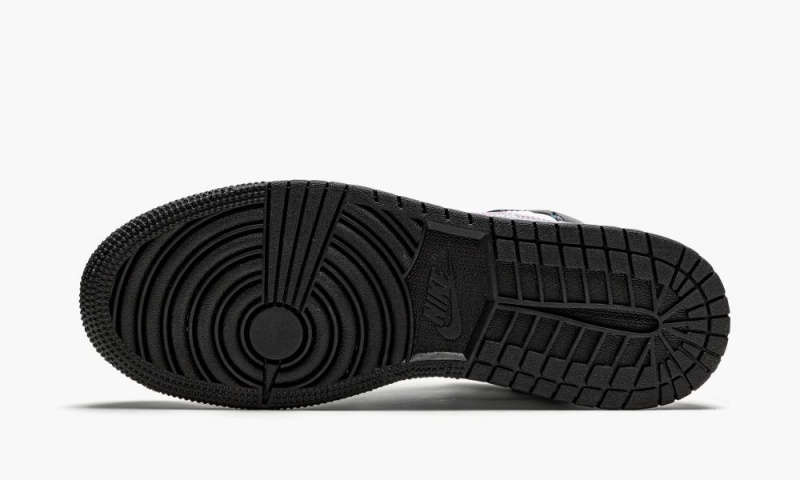 Nike Air Jordan 1 Mid SE GS 'Take Flight' Lasten Kengät Valkoinen Vaaleanpunainen Sininen | 483LUZNPD