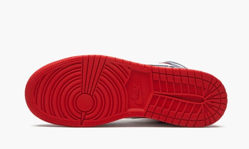 Nike Air Jordan 1 Mid SE GS 'USA' Lasten Kengät Laivastonsininen Valkoinen Punainen | 907OBUZHN