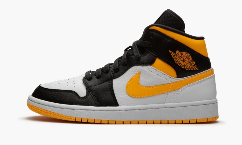 Nike Air Jordan 1 Mid SE \'Laser Orange/Black\' Naisten Kengät Valkoinen Oranssi Mustat | 269EJBXNG