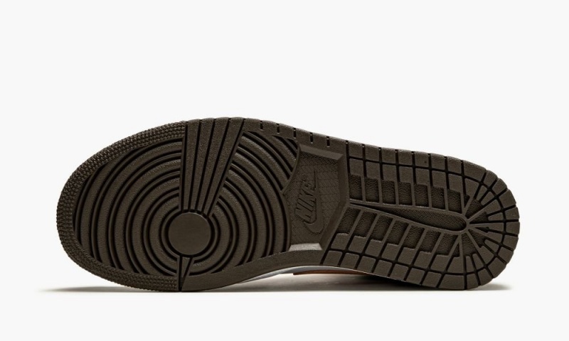 Nike Air Jordan 1 Mid SE 'Peach Mocha' Naisten Kengät Valkoinen Aprikoosi Mustat | 156NEZVJY