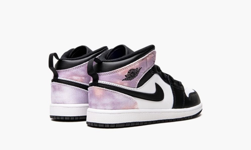 Nike Air Jordan 1 Mid Se PS Lasten Kengät Mustat Koralli Valkoinen | 907BGKUDP