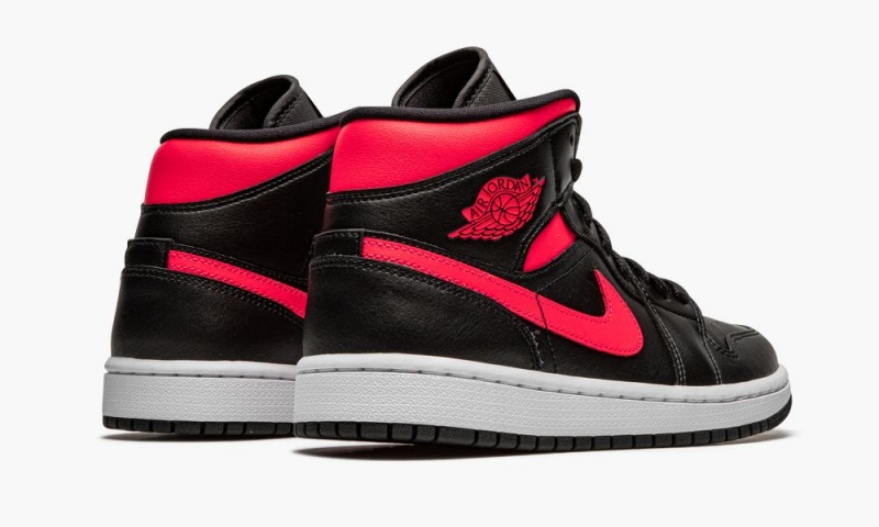Nike Air Jordan 1 Mid 'Siren Red' Naisten Kengät Mustat Punainen Valkoinen | 019FLBYQR