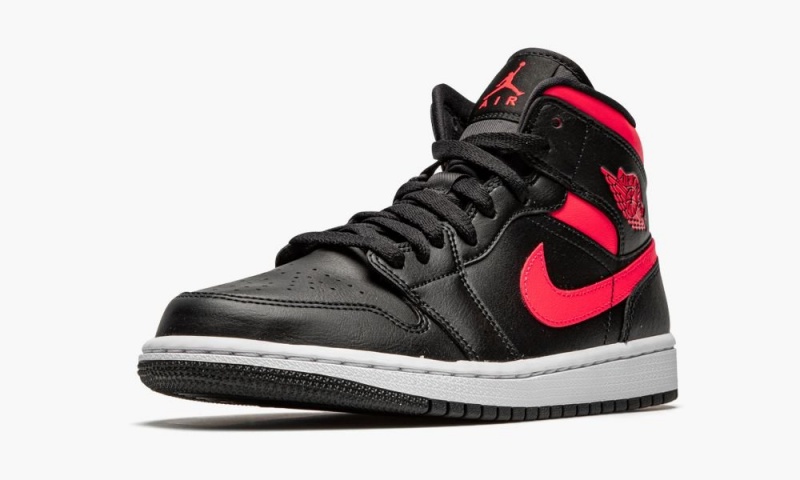 Nike Air Jordan 1 Mid 'Siren Red' Naisten Kengät Mustat Punainen Valkoinen | 019FLBYQR